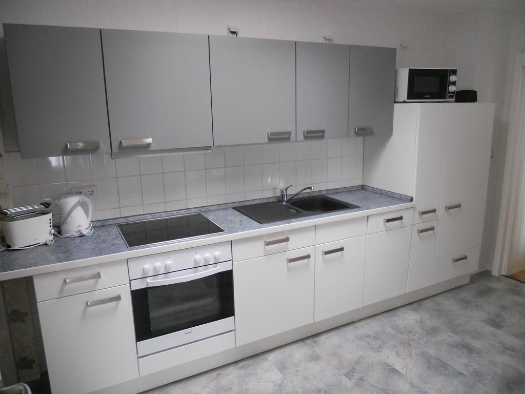 萨斯尼茨Ferienhaus In Hafennahe公寓 外观 照片