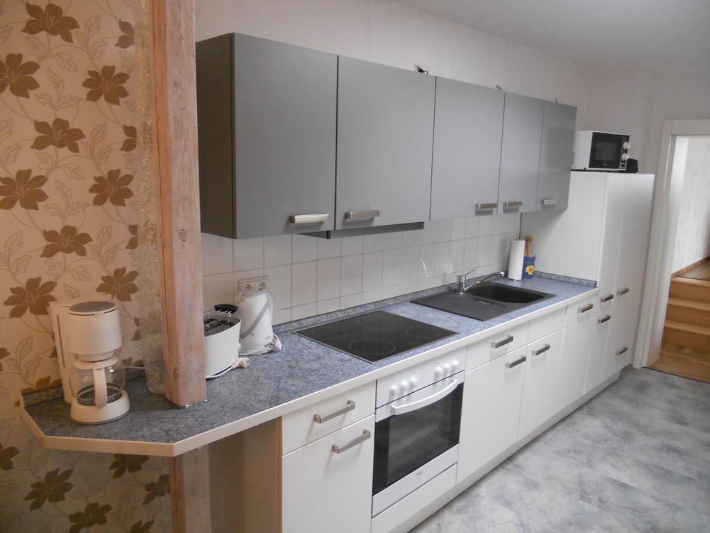 萨斯尼茨Ferienhaus In Hafennahe公寓 外观 照片